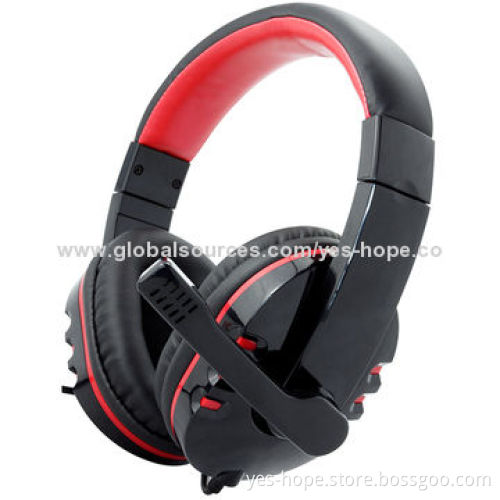 Fashionable Custom Wired Computer Headset with 20Hz-20kHz FrequencyNew